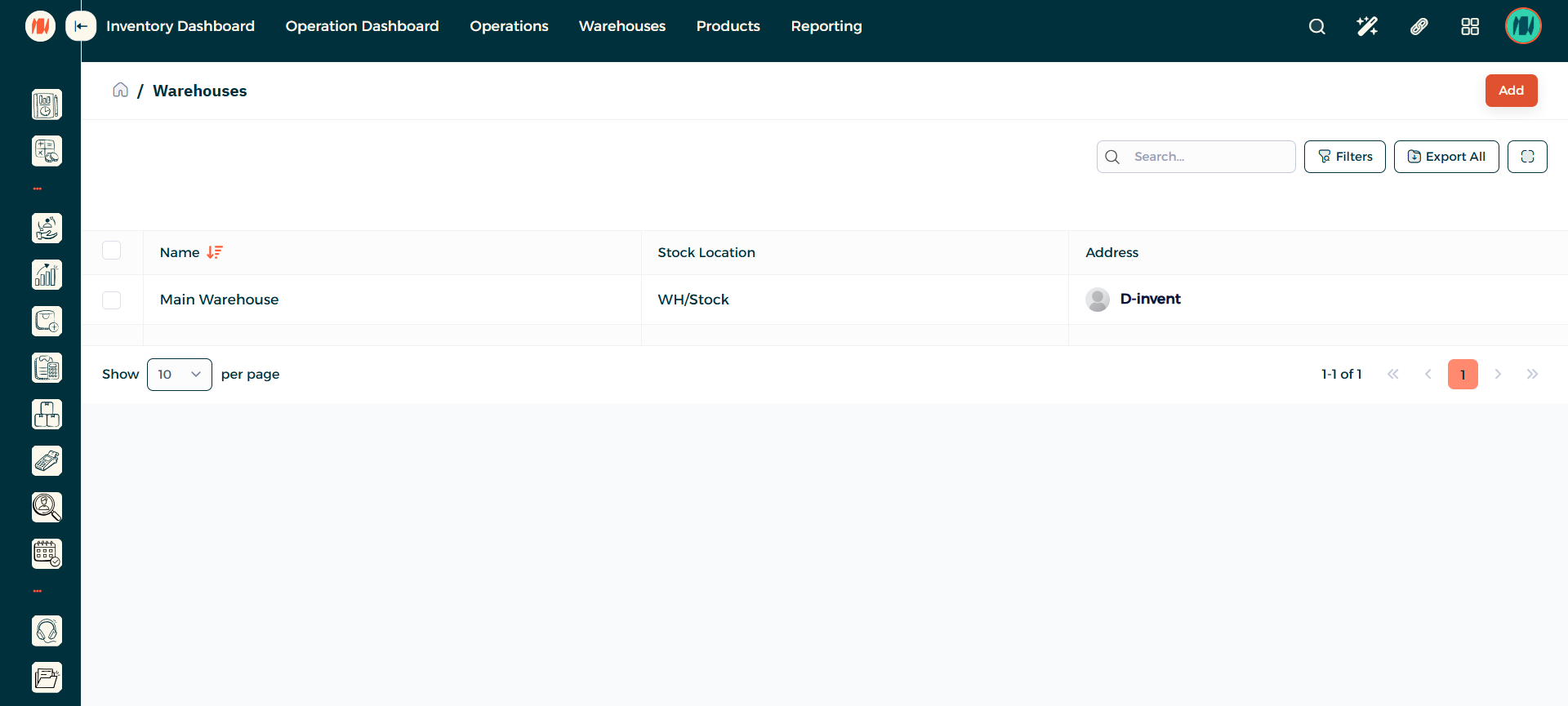 الخطوة 1 - إضافة منتج قابل للتخزين