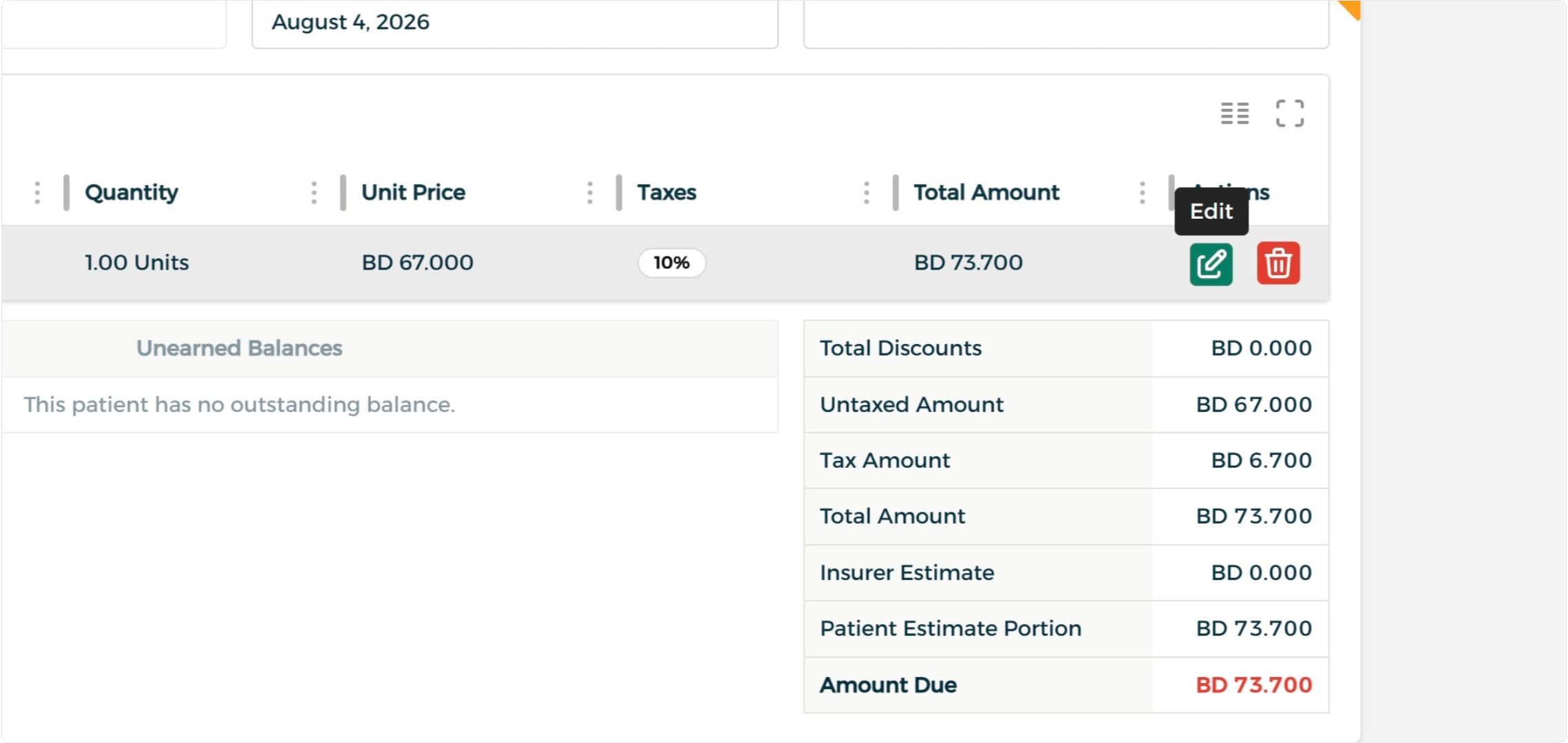 Step 4 - Adjust or Expand Invoice Line Items